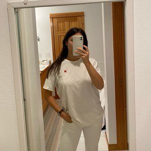 commes de garcon play tshirt